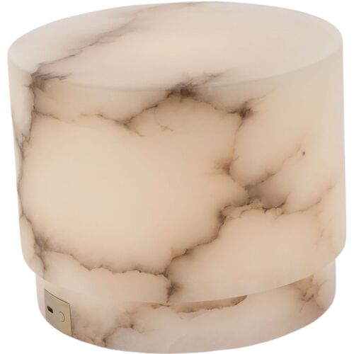 Tourne 8" Rechargeable Alabaster Accent Lamp 5 Tourne 8" Rechargeable Alabaster Accent Lamp