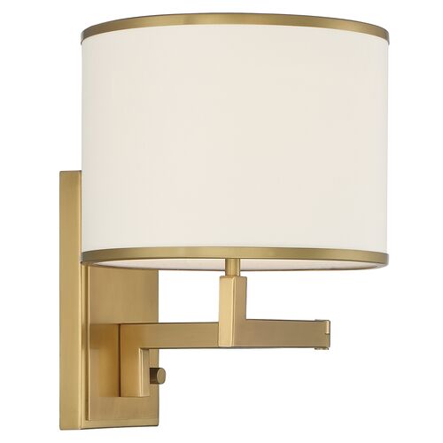 Madison Wall Mount, Bronze/Gold 1 Madison Wall Mount, Bronze/Gold