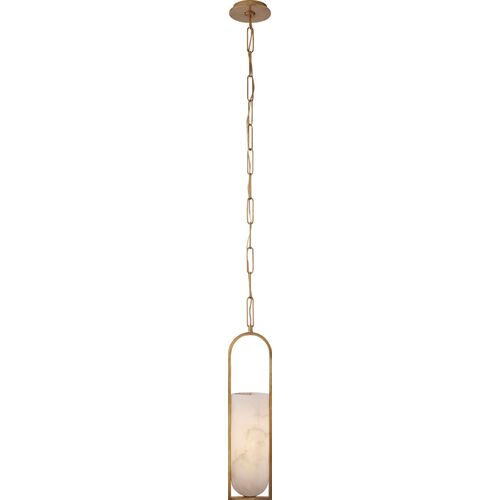 Melange Alabaster Small Elongated Pendant 1 Melange Alabaster Small Elongated Pendant