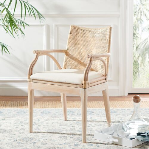 Maria Rattan Armchair, Natural Whitewash 10 Maria Rattan Armchair, Natural Whitewash