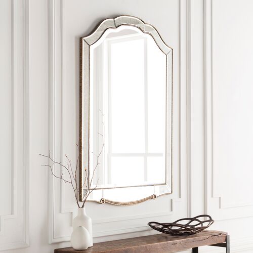 Jamie Oversized 32x48 Mirror, Champagne 4 Jamie Oversized 32x48 Mirror, Champagne