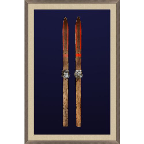 Nathan Turner, Antique Wooden Skis 1 Nathan Turner, Antique Wooden Skis