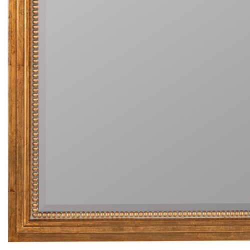 Rosemary Rectangular Wall Mirror, Antique Gold 5 Rosemary Rectangular Wall Mirror, Antique Gold
