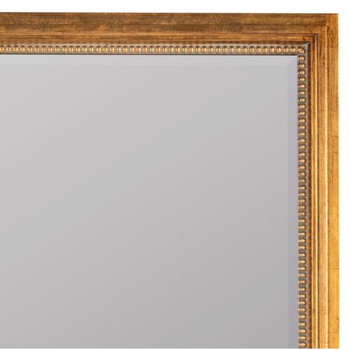 Rosemary Rectangular Wall Mirror, Antique Gold 6 Rosemary Rectangular Wall Mirror, Antique Gold