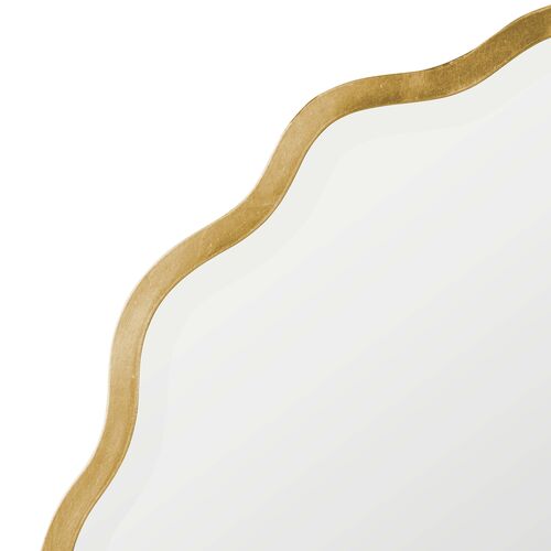 Etti Oval Scallop Wall Mirror 4 Etti Oval Scallop Wall Mirror