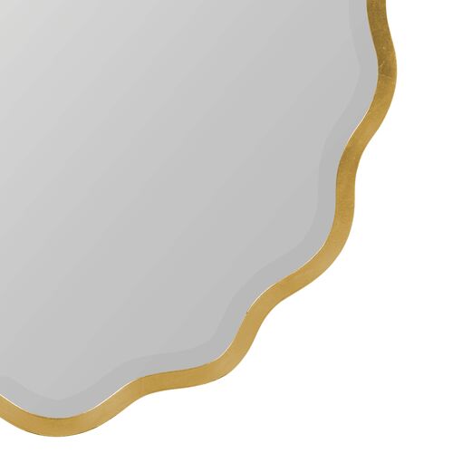 Etti Oval Scallop Wall Mirror 5 Etti Oval Scallop Wall Mirror