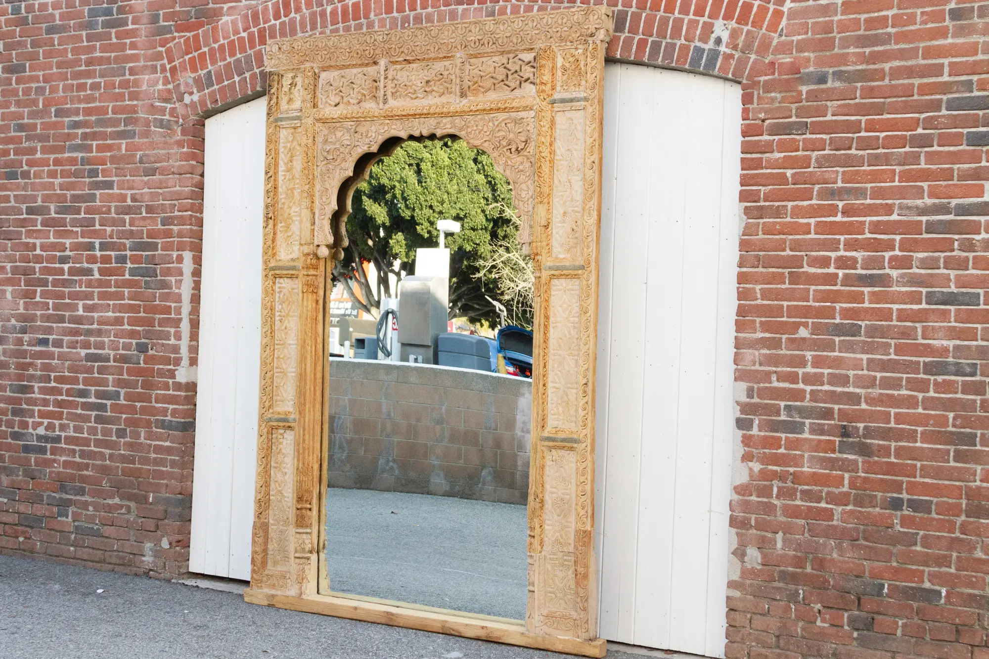 Grand Indian Door Frame Mirror 2 Grand Indian Door Frame Mirror