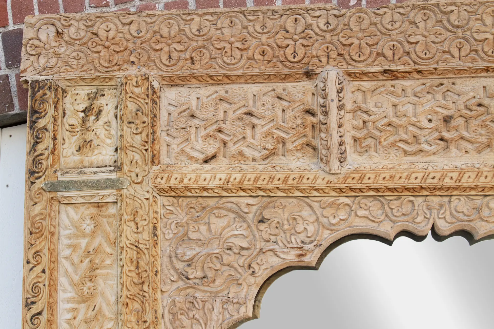 Grand Indian Door Frame Mirror 9 Grand Indian Door Frame Mirror