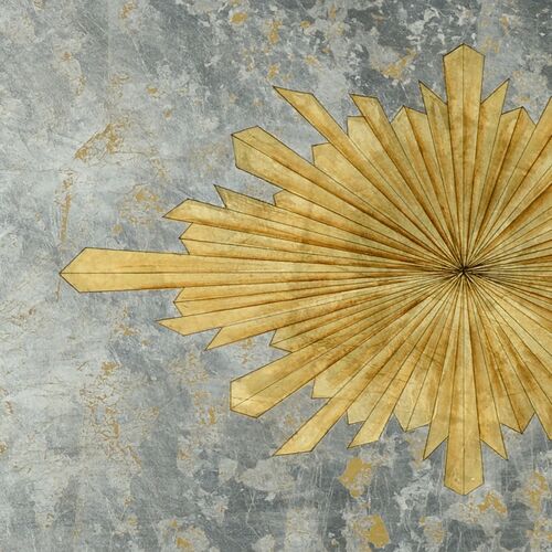 Halcyon Hall Antique Wall Mirror, Silver/Gold 2 Halcyon Hall Antique Wall Mirror, Silver/Gold