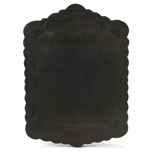 Layla Bone Inlay Scalloped Wall Mirror 2 Layla Bone Inlay Scalloped Wall Mirror