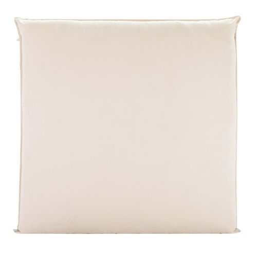 Makenna Wicker Outdoor Ottoman, Natural/Cream 7 Makenna Wicker Outdoor Ottoman, Natural/Cream