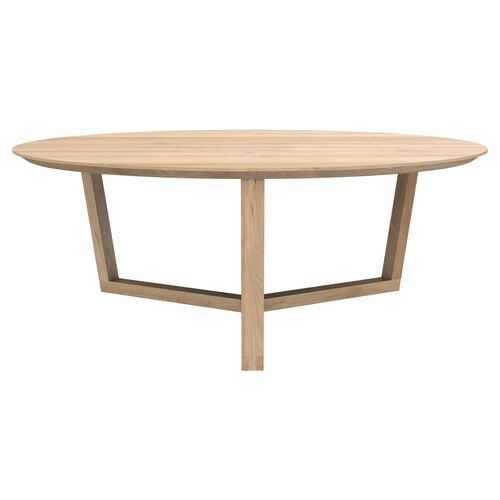 Tripod Coffee Table, Oak