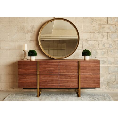 Alanis Round Wall Mirror 5 Alanis Round Wall Mirror