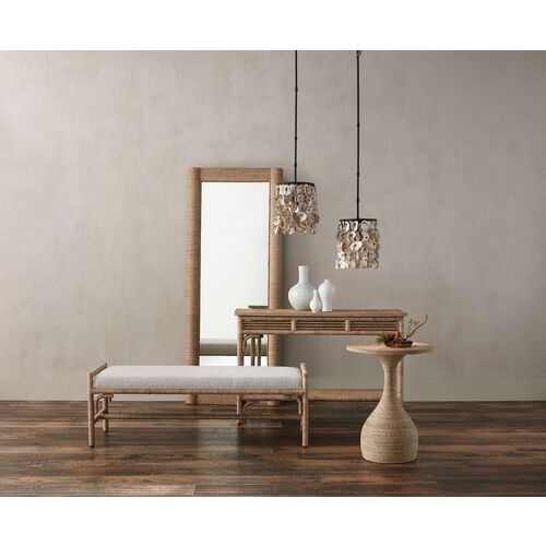 Vilmar Rope Floor Mirror, Natural 3 Vilmar Rope Floor Mirror, Natural