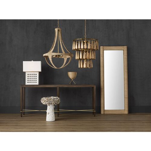 Vilmar Rope Floor Mirror, Natural 4 Vilmar Rope Floor Mirror, Natural
