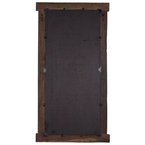 Ottavia Carved Wood Floor Mirror, Walnut 4 Ottavia Carved Wood Floor Mirror, Walnut