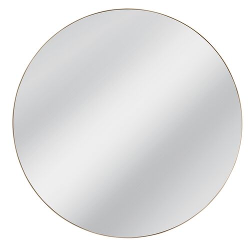 Zephyrus Large 72" Round Wall Mirror, Gold 1 Zephyrus Large 72" Round Wall Mirror, Gold