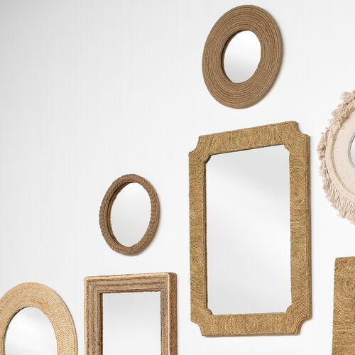 Marina Oversize Wall Mirror, Natural 5 Marina Oversize Wall Mirror, Natural