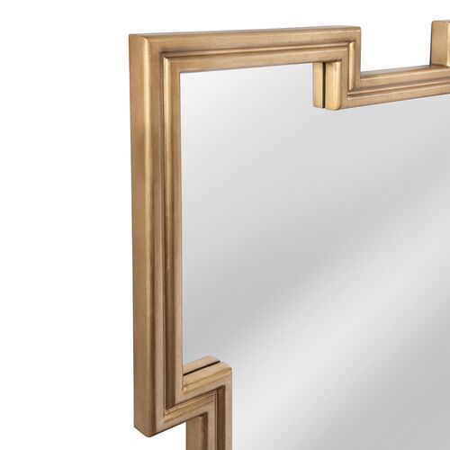 Glenwood Wall Mirror, Gold Leaf 2 Glenwood Wall Mirror, Gold Leaf