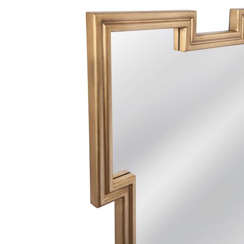 Glenwood Wall Mirror, Gold Leaf 3 Glenwood Wall Mirror, Gold Leaf