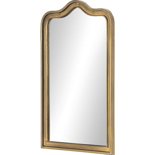 Isabella Wall Mirror, Antique Brass 3 Isabella Wall Mirror, Antique Brass