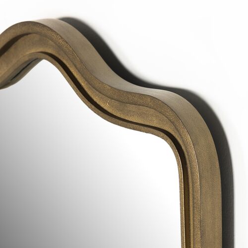 Isabella Wall Mirror, Antique Brass 4 Isabella Wall Mirror, Antique Brass