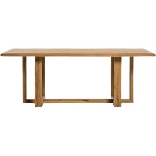 Xylara 83" Acacia Dining Table, Natural