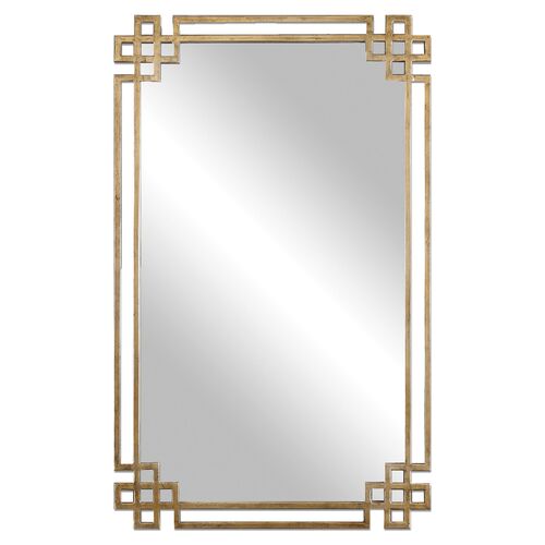 Evelyn Wall Mirror, Gold 1 Evelyn Wall Mirror, Gold