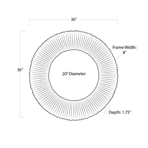 Slate Round Wall Mirror Round, Textured Black 4 Slate Round Wall Mirror Round, Textured Black