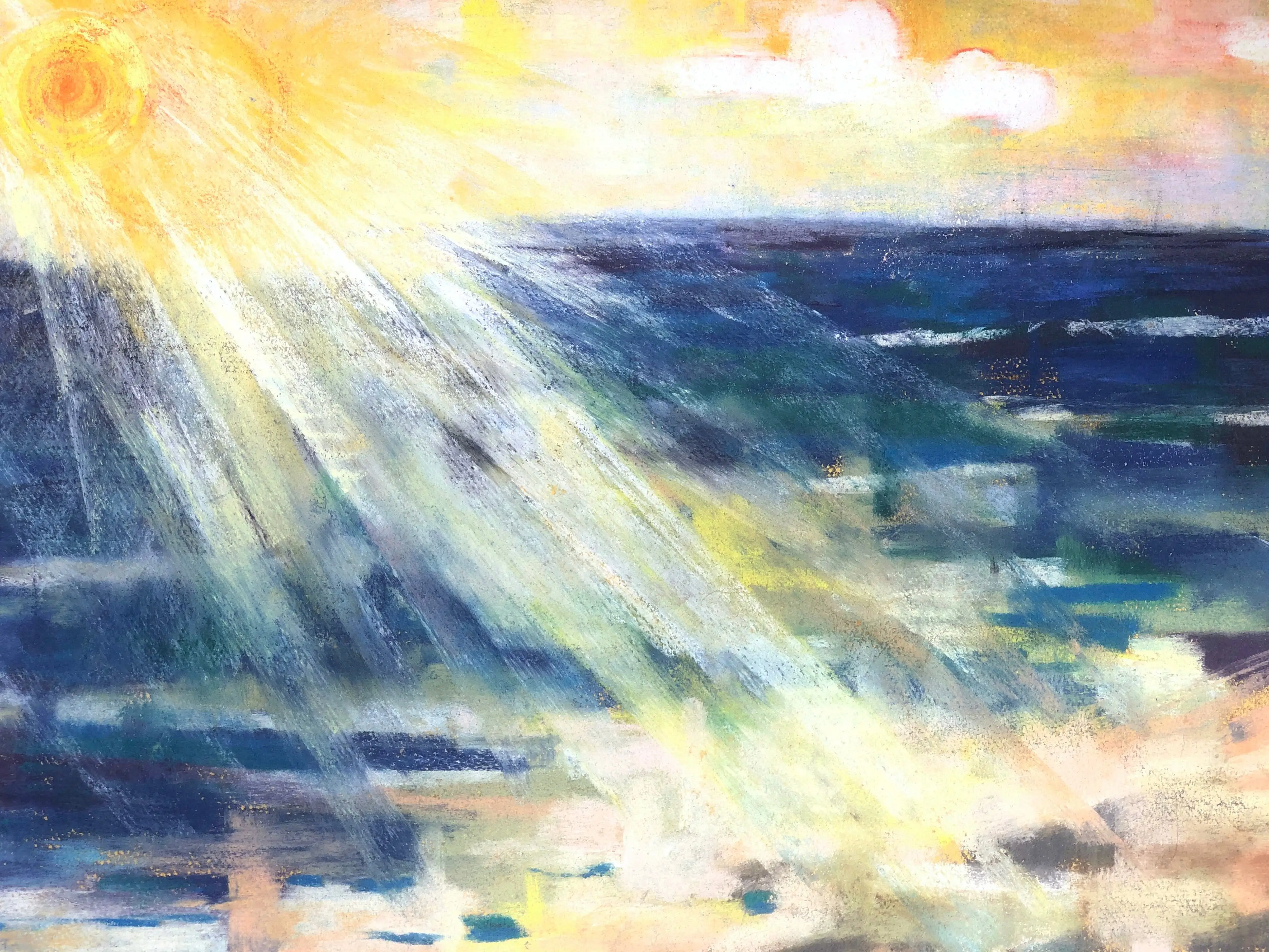 Expressionist Seascape 3 Expressionist Seascape