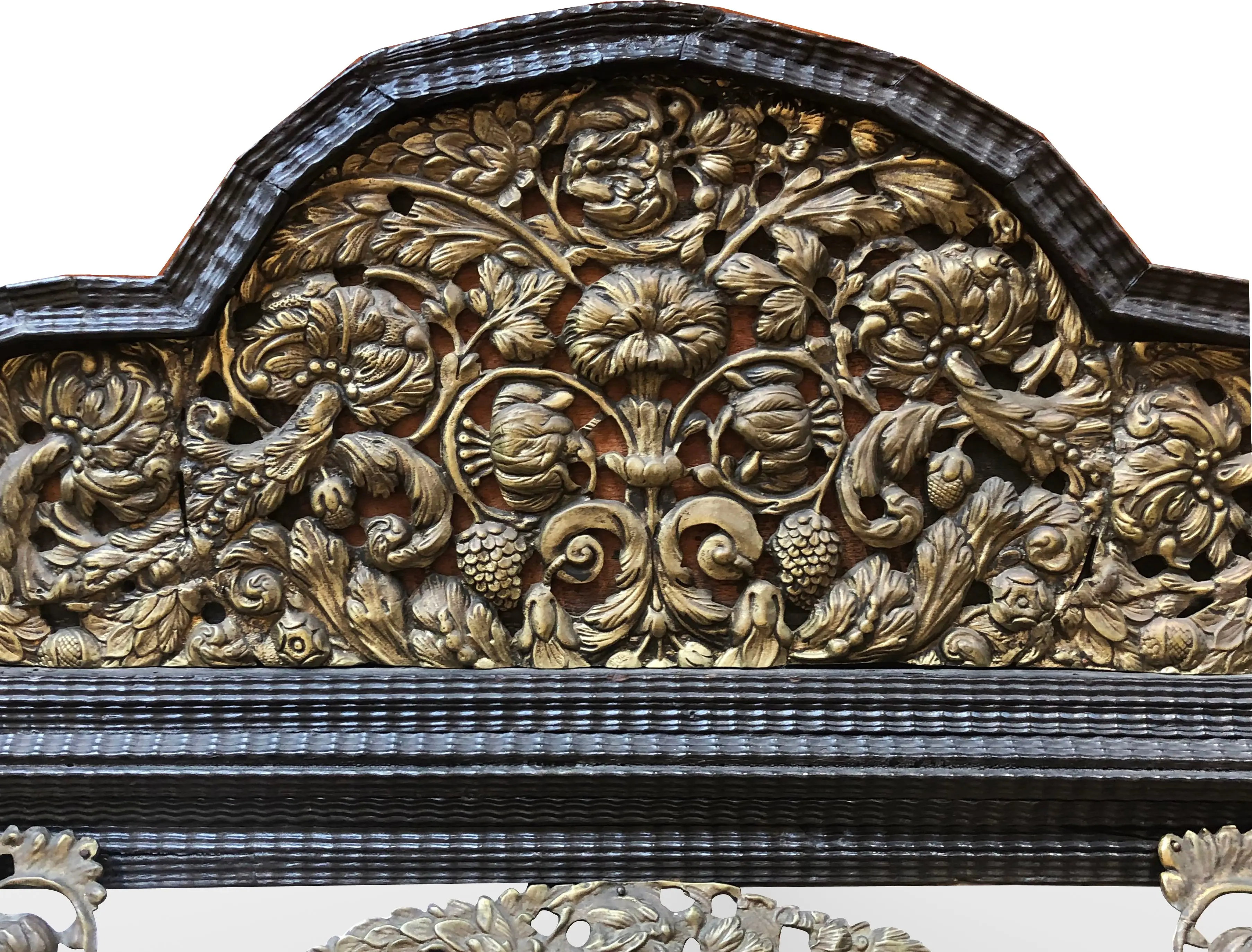 Antique Dutch Baroque Repouss???????? Mirror 2 Antique Dutch Baroque Repouss???????? Mirror