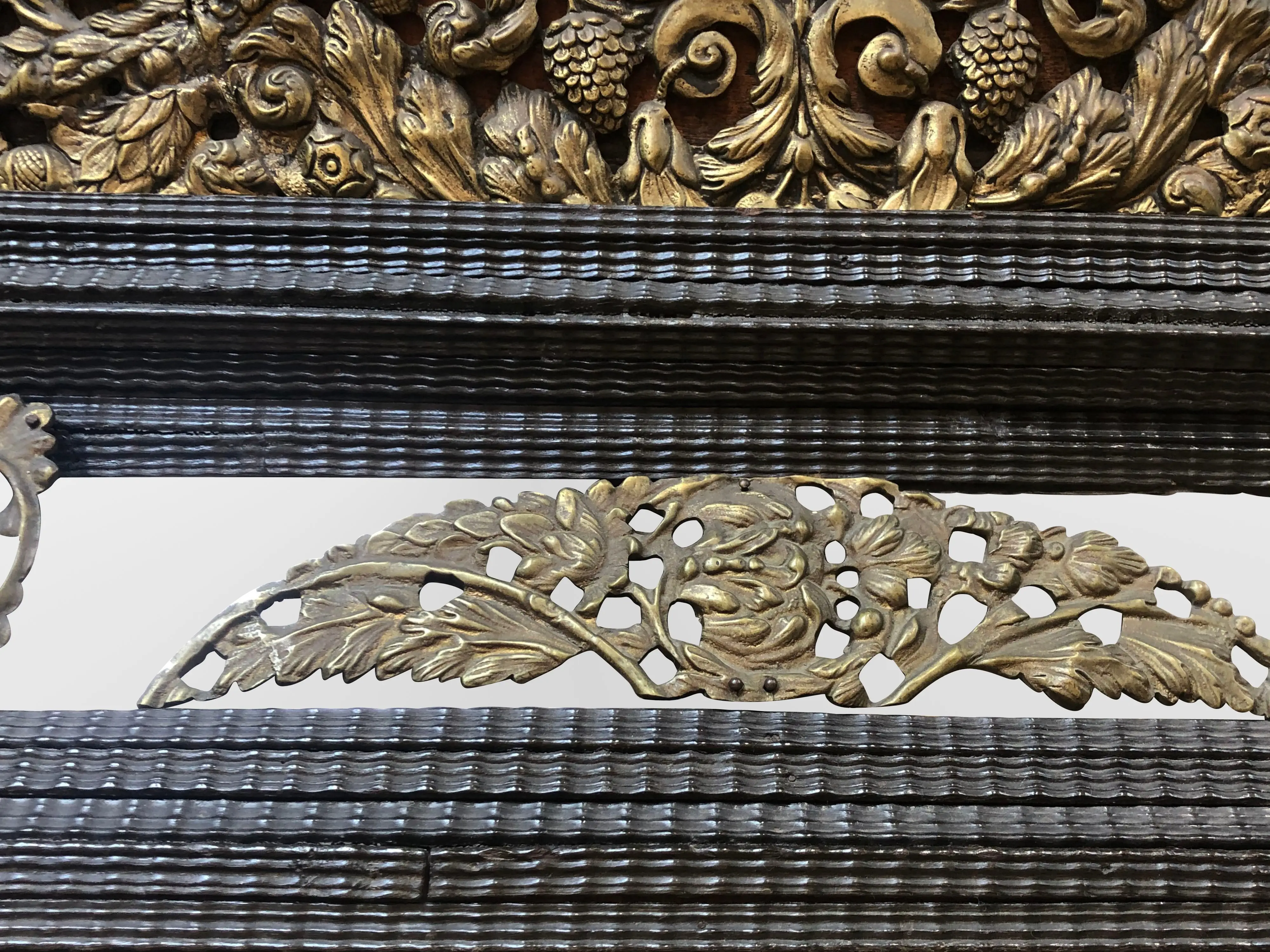 Antique Dutch Baroque Repouss???????? Mirror 4 Antique Dutch Baroque Repouss???????? Mirror