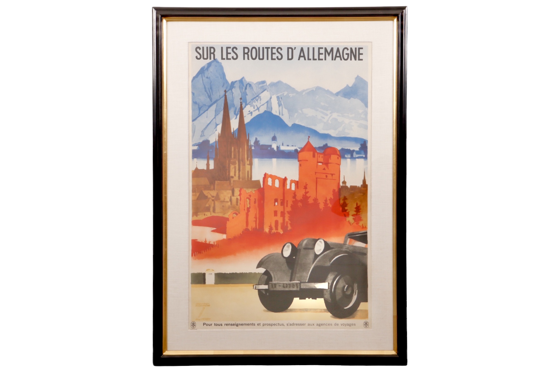 Ludwig Hohlwein German Framed Poster