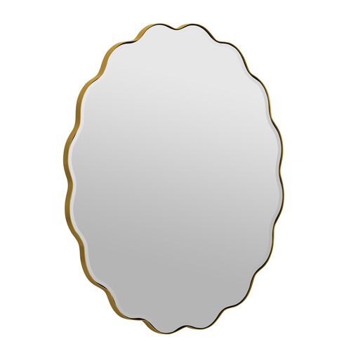 Isola Scallop 35" Round Wall Mirror 3 Isola Scallop 35" Round Wall Mirror