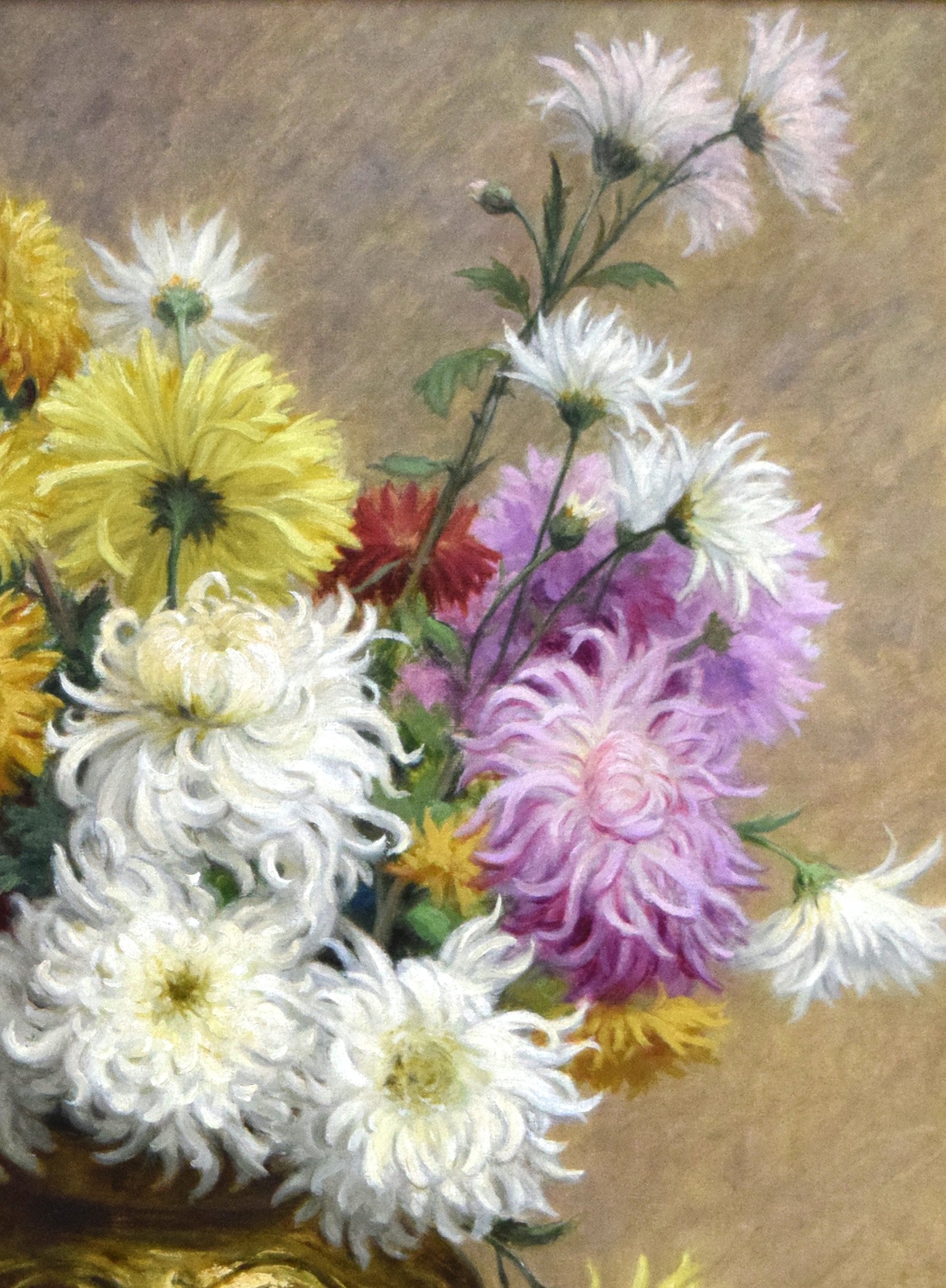 Antique French Floral Still Life - Magne 6 Antique French Floral Still Life - Magne