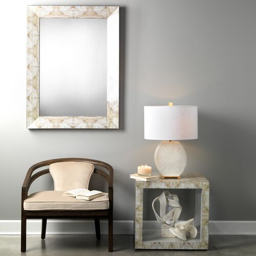 Fragment Small Rectangle Wall Mirror, Gray Lacquer 2 Fragment Small Rectangle Wall Mirror, Gray Lacquer