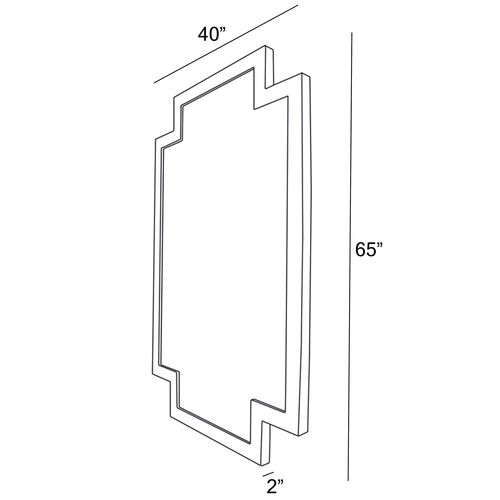 Dayton Wall Mirror, Silver 6 Dayton Wall Mirror, Silver