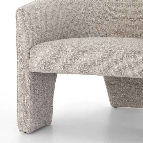 Pearl Boucl¨¦ Accent Chair, Storm Grey 6 Pearl Boucl¨¦ Accent Chair, Storm Grey
