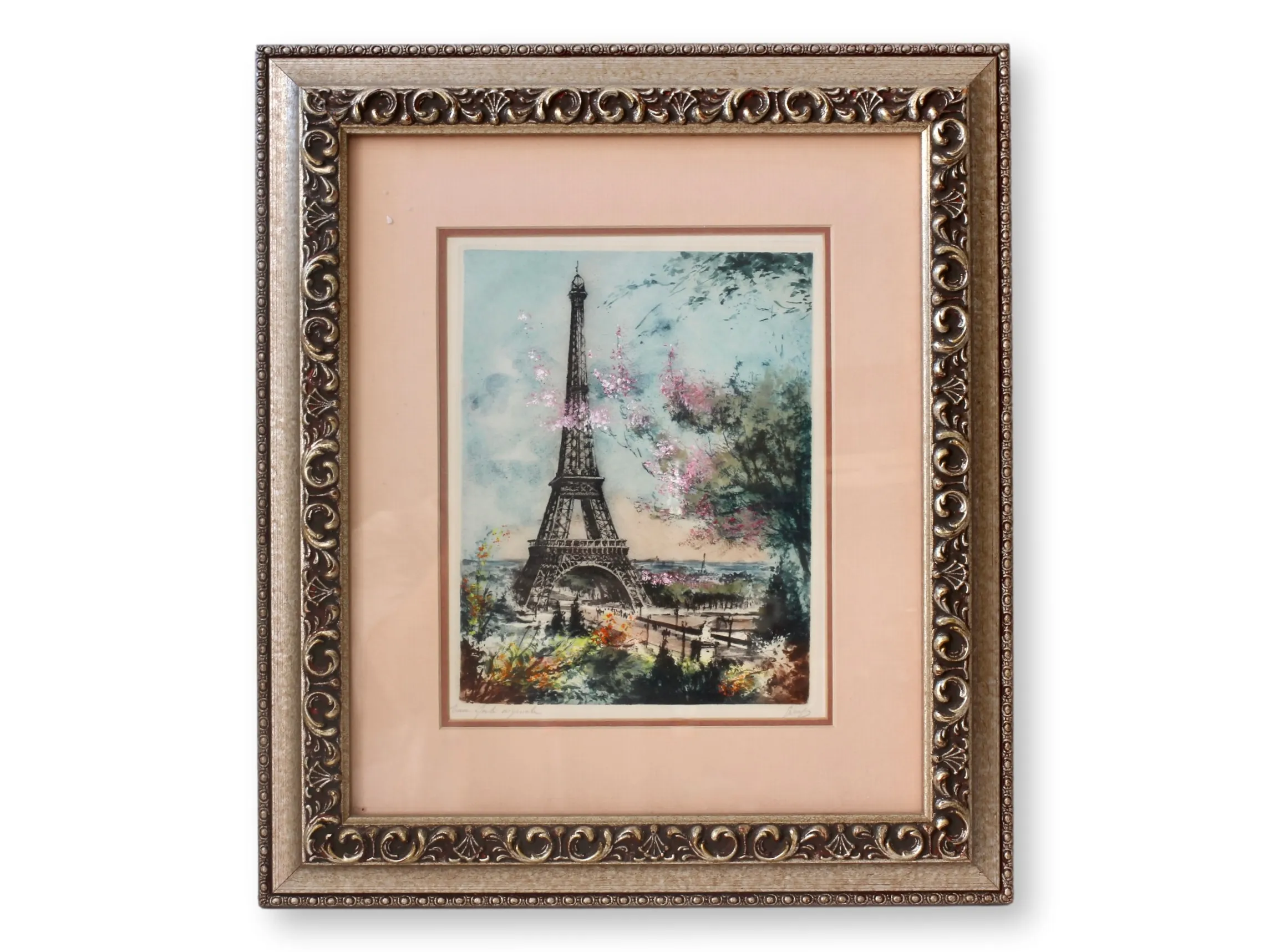 Le Bailly Eau-Forte Originale Paris Art 8 Le Bailly Eau-Forte Originale Paris Art