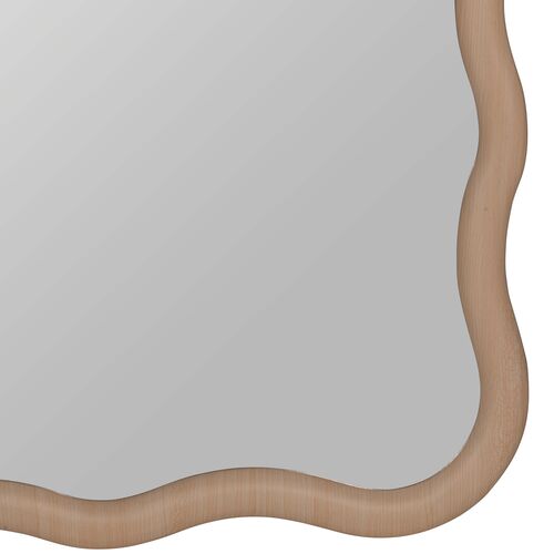 Kiki Wave Floor Mirror, Natural Oak 5 Kiki Wave Floor Mirror, Natural Oak