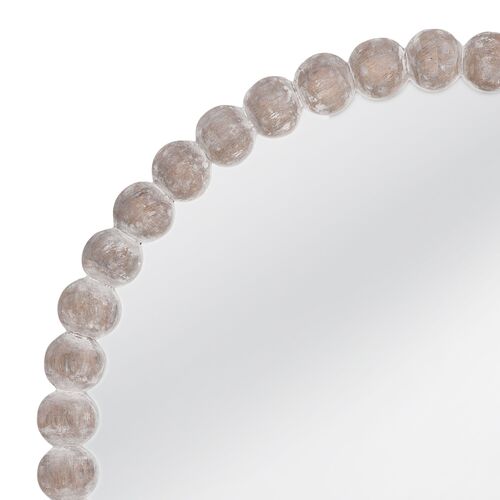 Gio 30" Round Wall Mirror, Whitewash 4 Gio 30" Round Wall Mirror, Whitewash