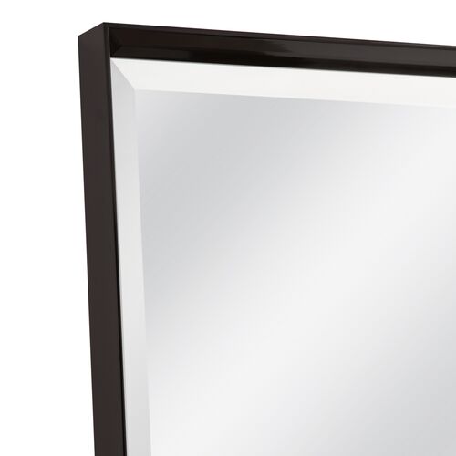 Alyssa Floor Mirror, Black Lacquer 4 Alyssa Floor Mirror, Black Lacquer