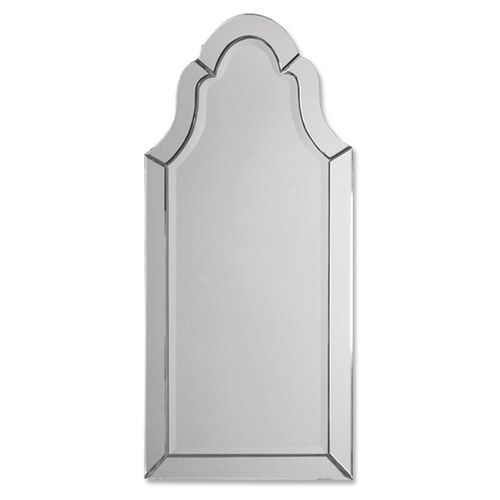 Hovan Arched Wall Mirror, Mirrored 1 Hovan Arched Wall Mirror, Mirrored