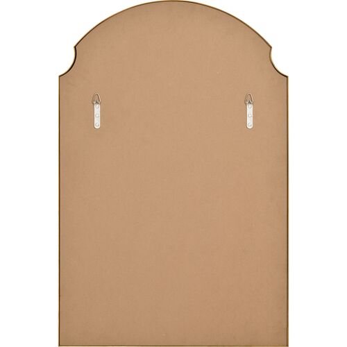 Esai Arched Wall Mirror, Gold Leaf 6 Esai Arched Wall Mirror, Gold Leaf
