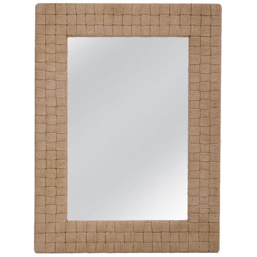 Bexhill Rope Wall Mirror, Brown 1 Bexhill Rope Wall Mirror, Brown