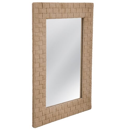 Bexhill Rope Wall Mirror, Brown 3 Bexhill Rope Wall Mirror, Brown