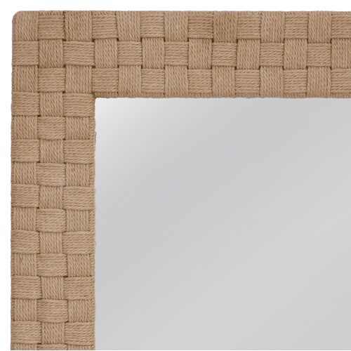 Bexhill Rope Wall Mirror, Brown 6 Bexhill Rope Wall Mirror, Brown