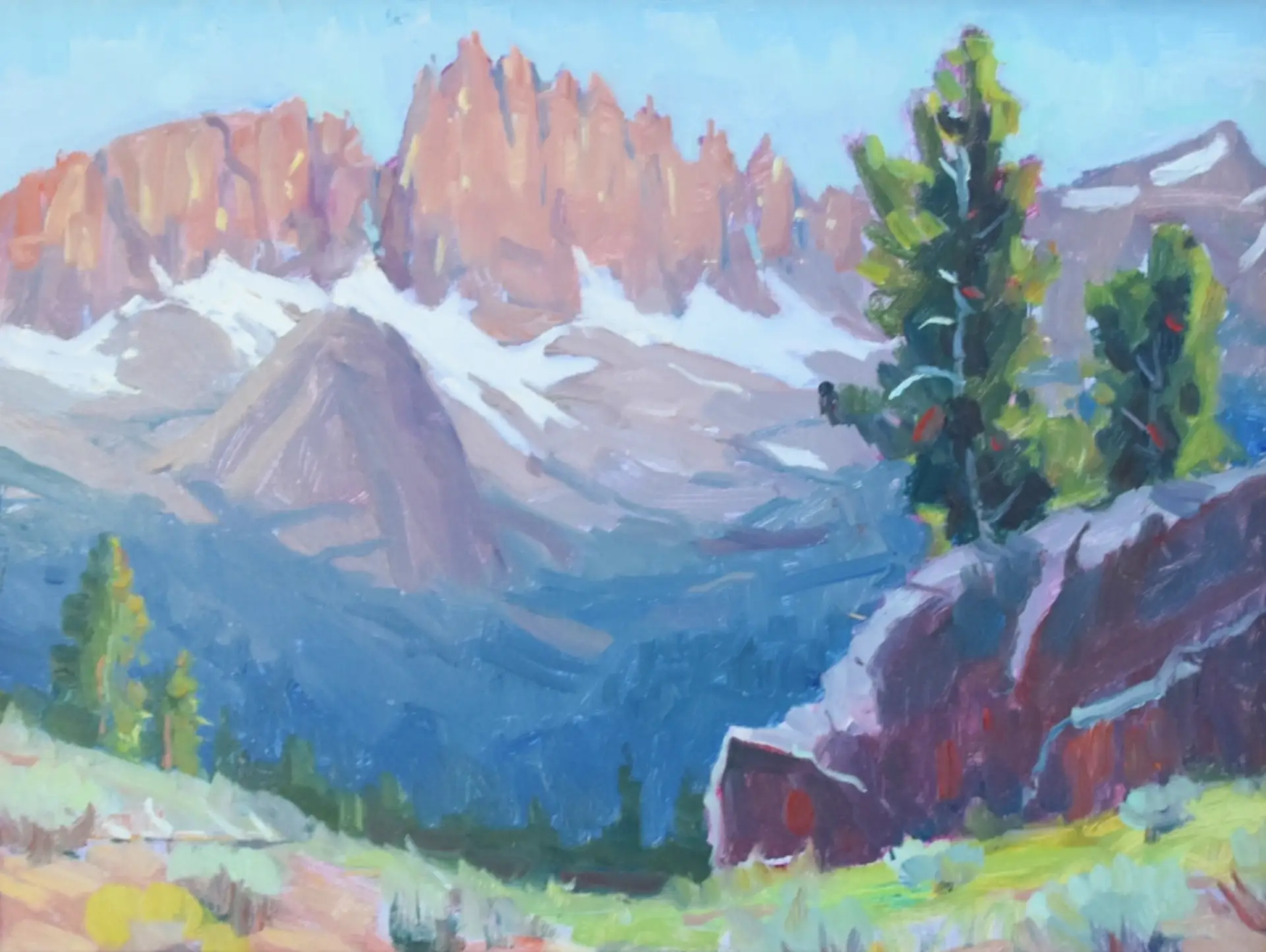 Silvio Silvestri, Mountain Landscape 2 Silvio Silvestri, Mountain Landscape