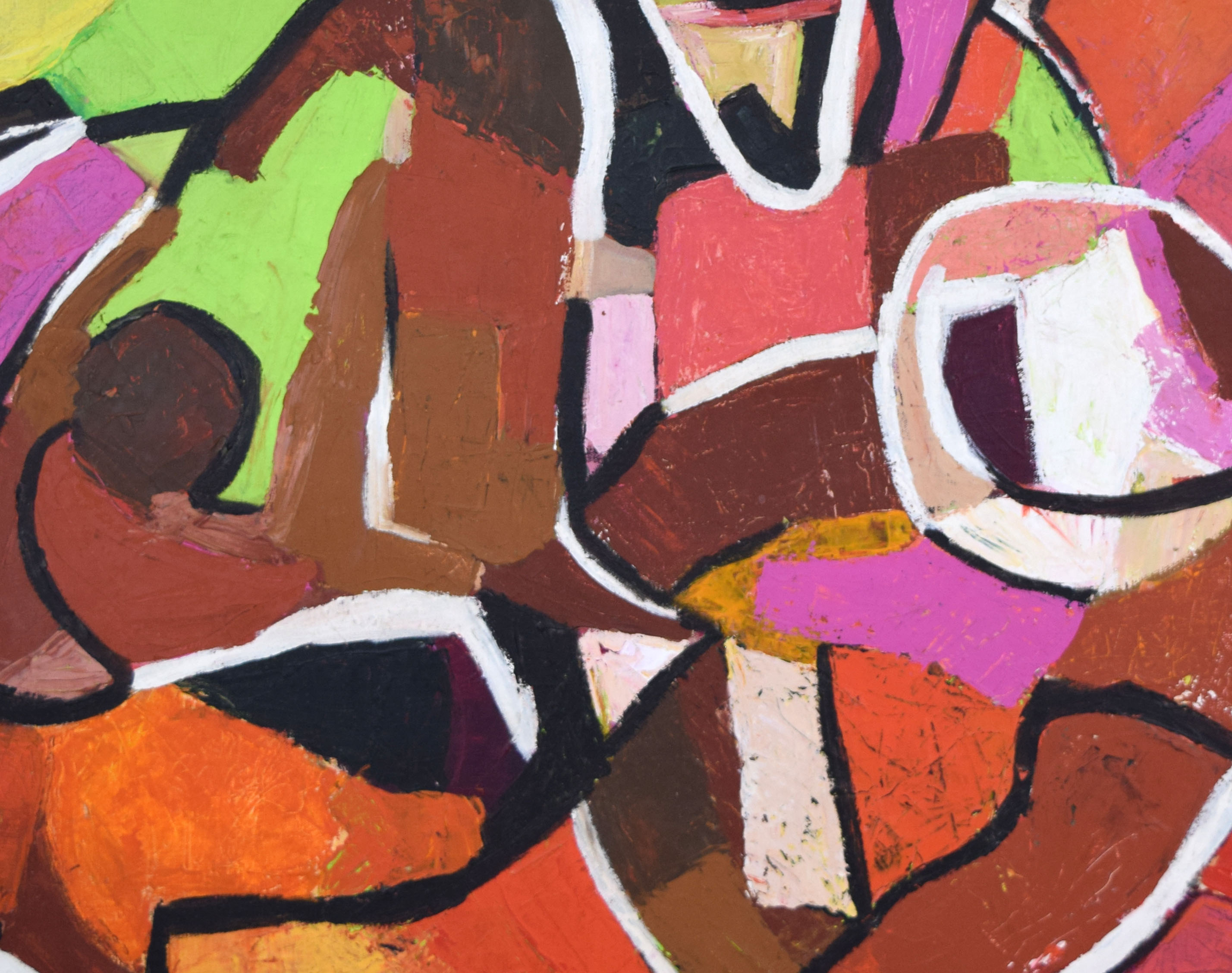 Mid Century Modern Abstract Painting 4 Mid Century Modern Abstract Painting