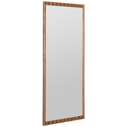 Dianna Wood Floor Mirror, Natural 3 Dianna Wood Floor Mirror, Natural